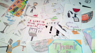 Thank You Cards from the Gilbert Linkous Elementary